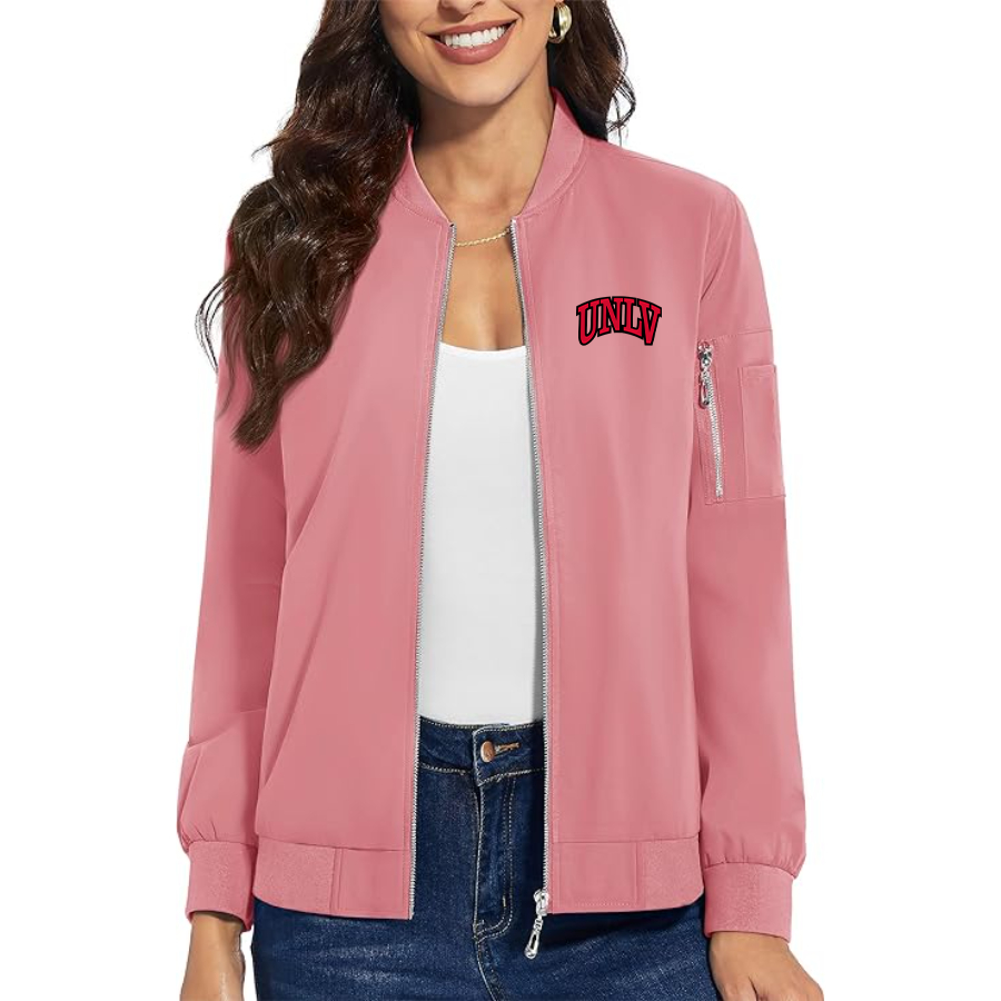 Women's  UNLV Rebels  Premium Bomber Jacket Outerwear